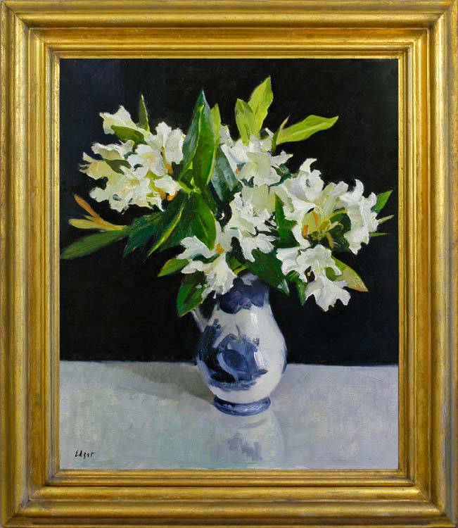 NORMAN EDGAR White rhododendrons
